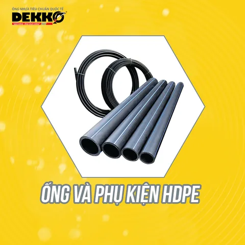 Ống và phụ kiện HDPE
