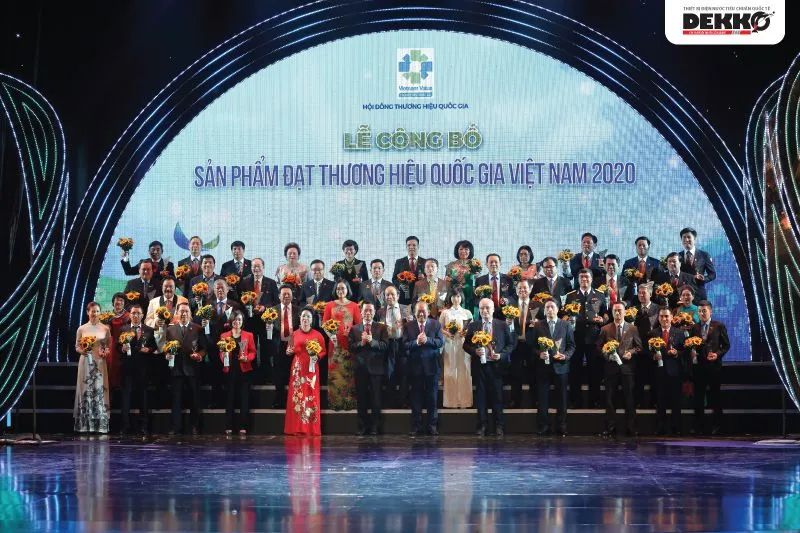 Tập đoàn Dekko vinh dự nhận Giải thưởng Thương hiệu quốc gia lần thứ 2