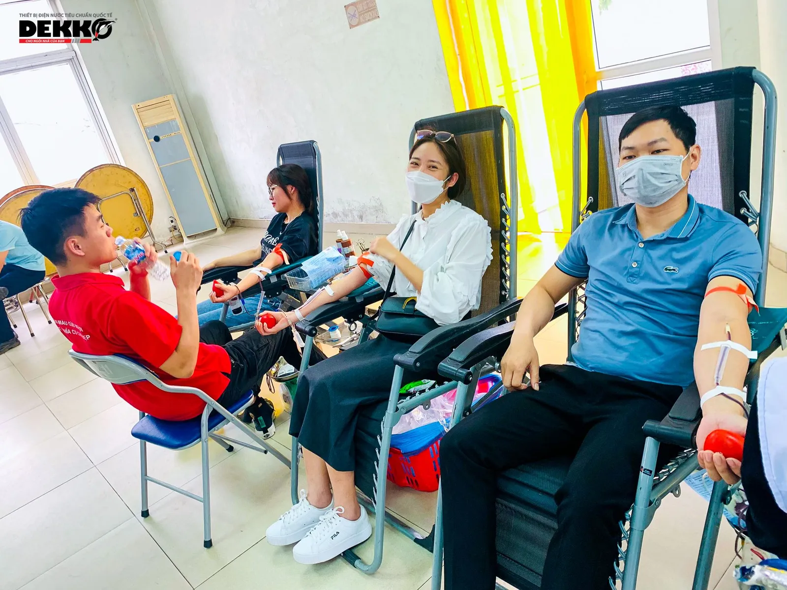 Ngày hội xuân hồng Dekko: Hiến giọt máu đào - Trao đời sự sống