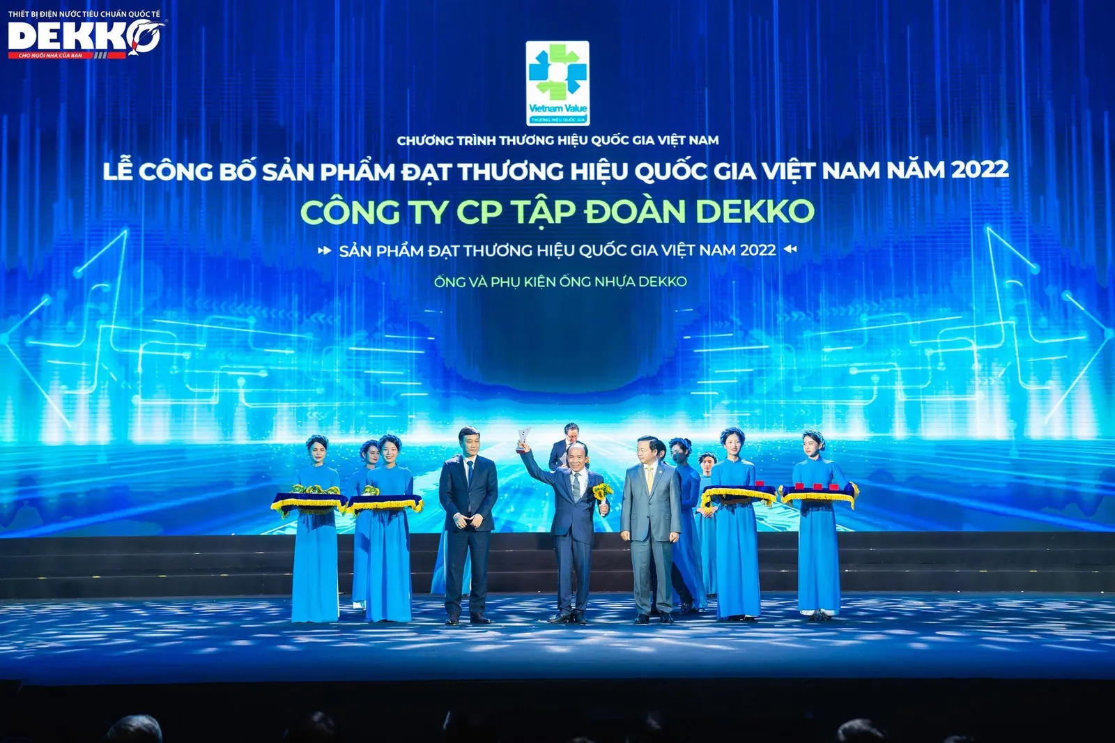Tập đoàn Dekko nhận Thương hiệu quốc gia Việt Nam lần thứ 3 liên tiếp