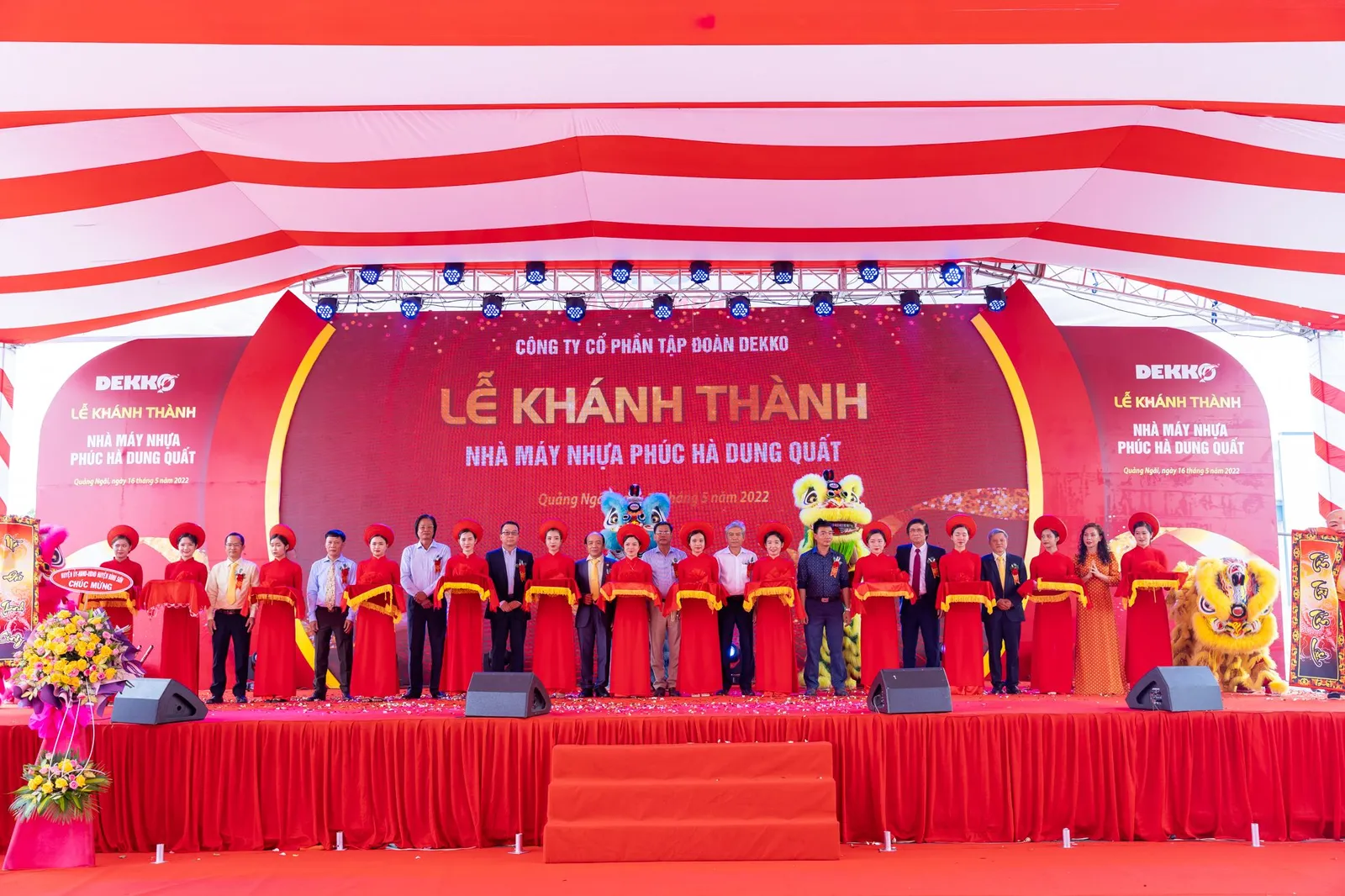 Khánh thành Nhà máy thứ 3 sản xuất ống và phụ kiện nhựa - Công ty Cổ phần Tập đoàn Dekko