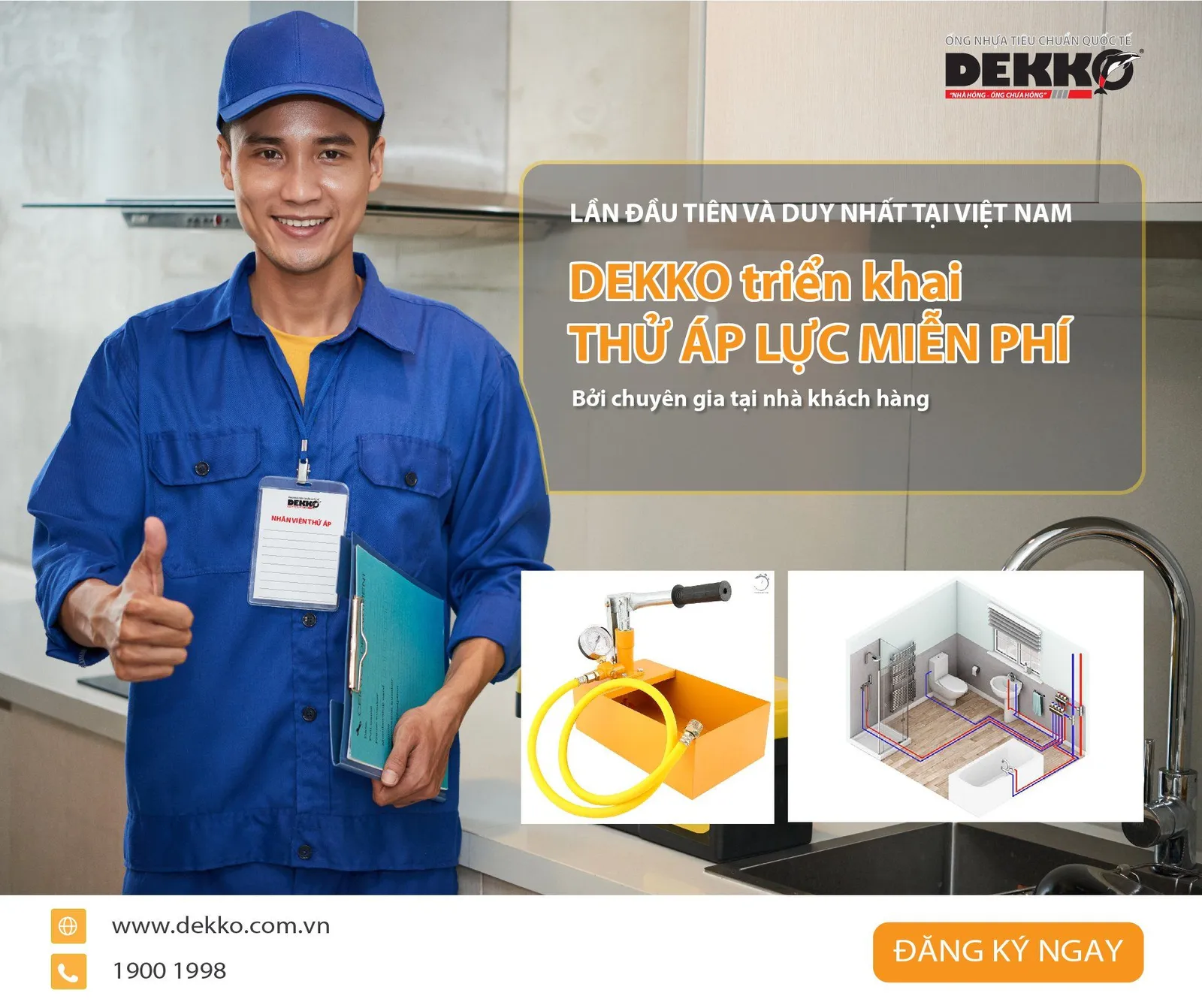 Chương trình: thử áp lực miễn phí trên toàn quốc