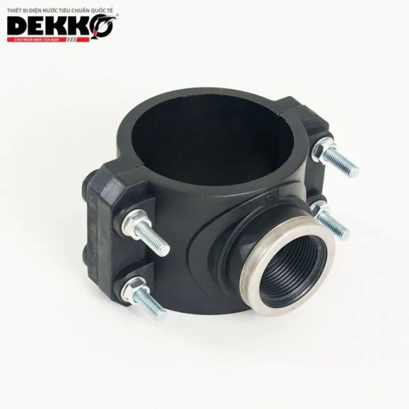 Đai khởi thủy HDPE được sử dụng với các phụ kiện hoặc thiết bị kết nối làm bằng nhựa