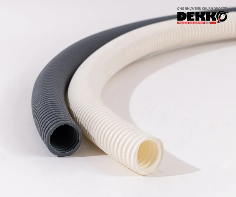 Sản phẩm ống gân xoắn PVC của DEKKO có nhiều ưu điểm vượt trội