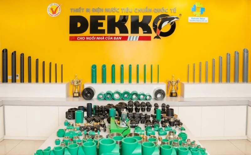 Ống nhựa PPR Dekko chất lượng tốt, giá thành cạnh tranh