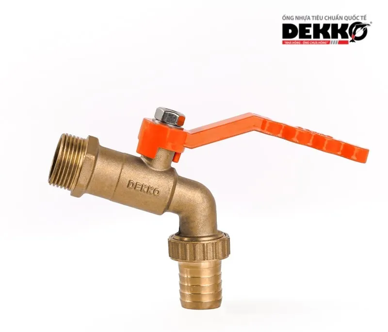 Vòi nước tay gạt đồng DEKKO, VIWA PN10, PN16 giá tốt 2026