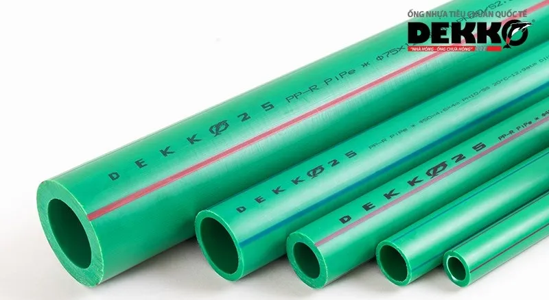 Ống dẫn nước nóng PPR được sử dụng phổ biến