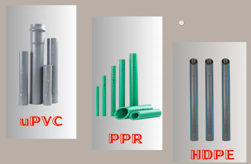 TOP 3 loại ống cấp nước sinh hoạt đảm bảo an toàn sử dụng