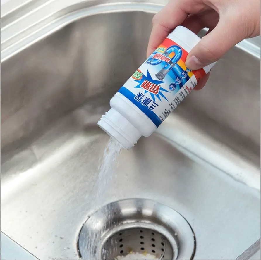 Thông ống bằng hóa chất sẽ không khiến bạn mất quá nhiều công sức (nguồn: sưu tầm)