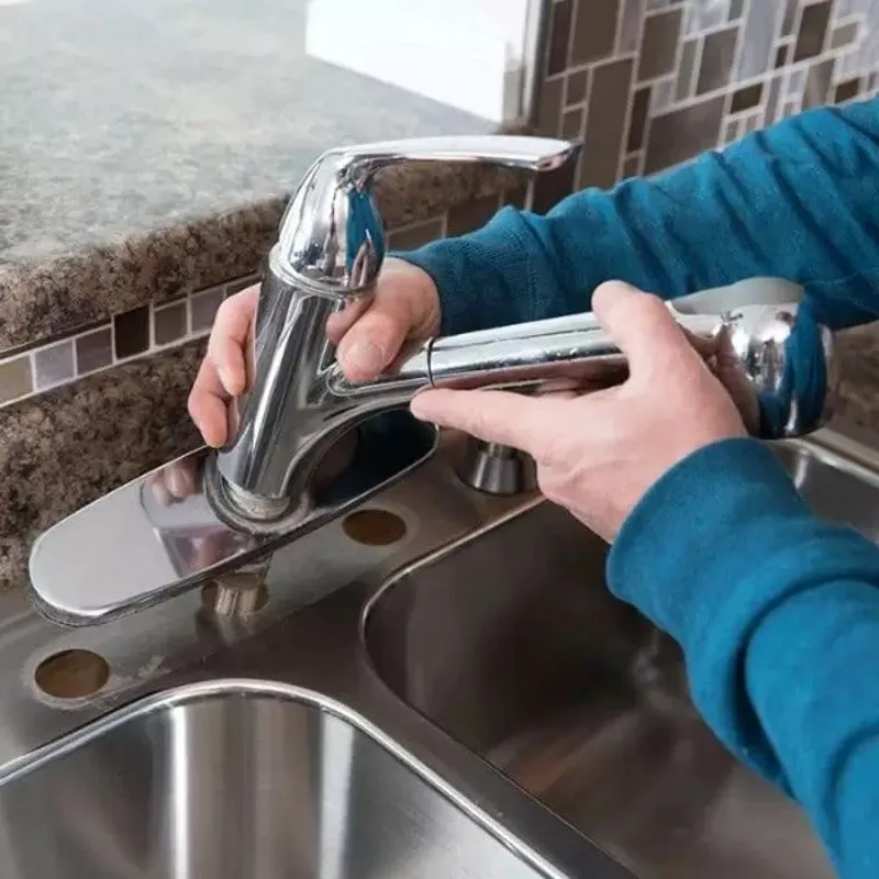 2 cách lắp vòi nước bồn rửa chén đúng tiêu chuẩn