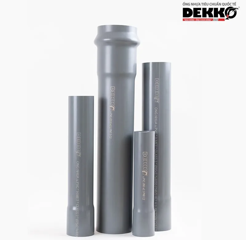 Ống uPVC có thể  được sử dụng trong hệ thống ống hầm cầu