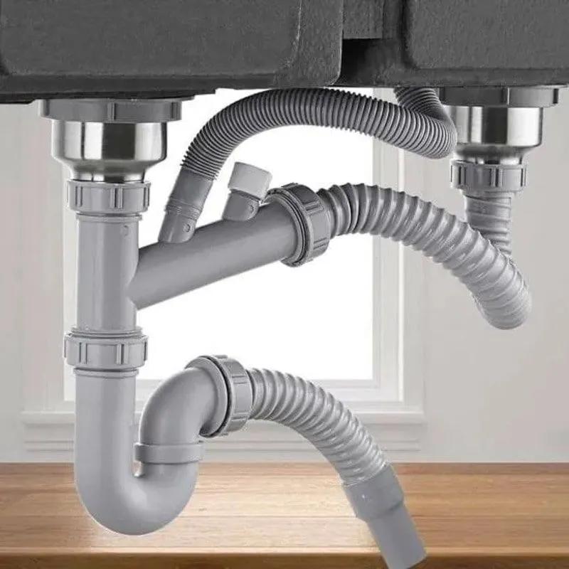 Cách lắp hệ thống thoát nước bồn rửa chén đơn giản tại nhà