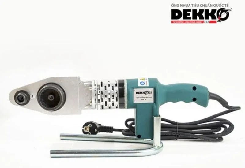 Máy hàn nhiệt PPR Dekko 25 được thiết kế chắc chắn, chịu nhiệt tốt