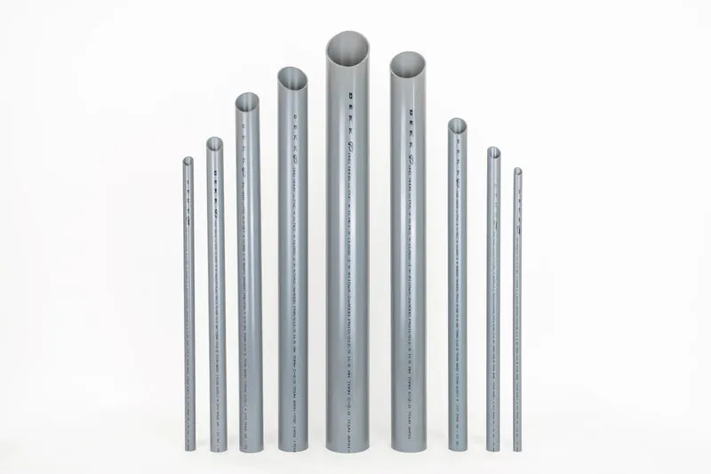 Ống nhựa uPVC khá phổ biến trong các loại ống nước trên thị trường hiện nay