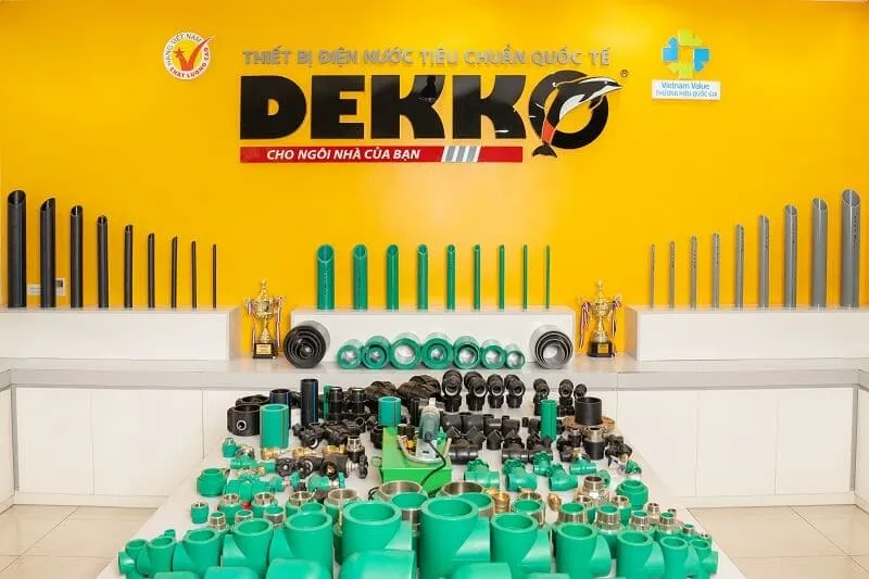 Dekko là công ty đầu tiên sản xuất ống nhựa PPR ở Việt Nam 