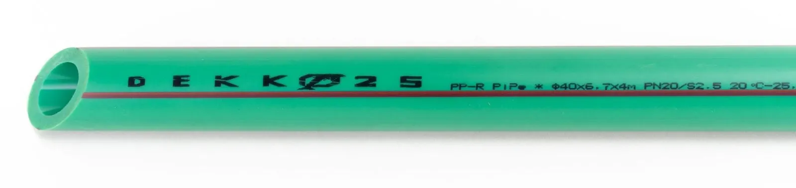 Ống nhựa PPR phi 40 Dekko có khả năng chịu được nhiệt độ cao