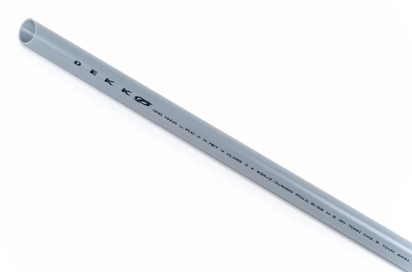 Ống nước phi 34 bằng nhựa uPVC chất lượng cao được sử dụng cho nhiều mục đích khác nhau