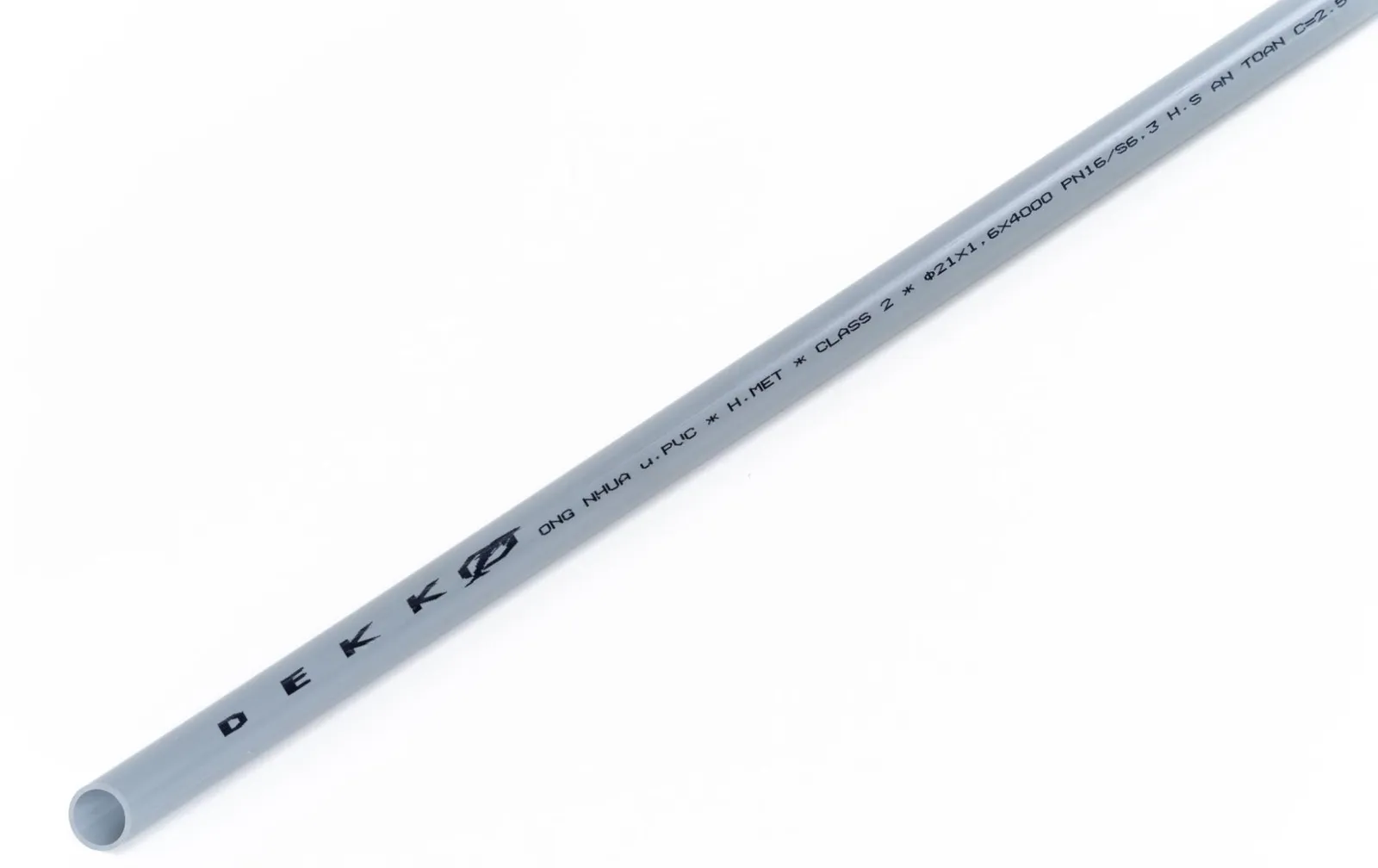 Thông số kỹ thuật ống nhựa uPVC phi 21 