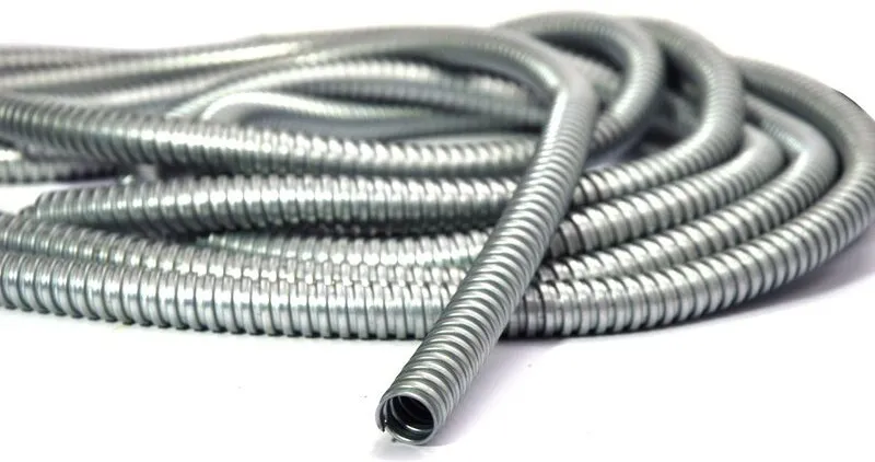 Ống ruột gà lõi thép không bọc có khả năng chịu nhiệt tốt 