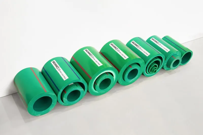Ống PPR của Dekko có rất nhiều kích cỡ khác nhau