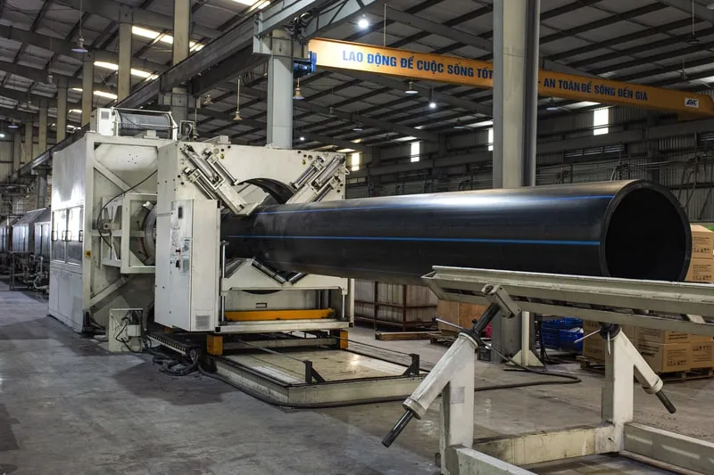 Dekko sử dụng công nghệ hiện đại trong quy trình sản xuất ống HDPE