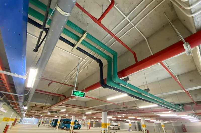 Ống PPR sử dụng trong các hệ thống thống dẫn nước sinh hoạt tại chung cư