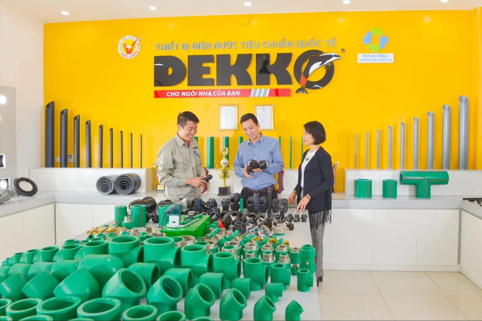 Ống nhựa PPR Dekko nhận được sự tin tưởng của đối tác và khách hàng