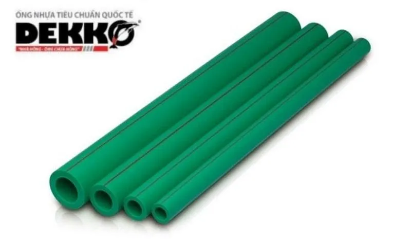 Ống nhựa chịu nhiệt PPR PN 16 phù hợp cho công trình dân sinh và nhà máy khi tải nước lạnh