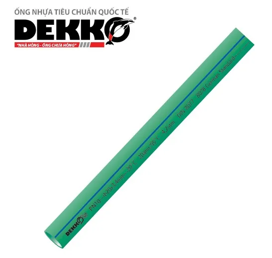 Ống nhựa PPR được người tiêu dùng dùng để thay thế cho ống đồng, ống mạ kẽm, ống thoát UPVC