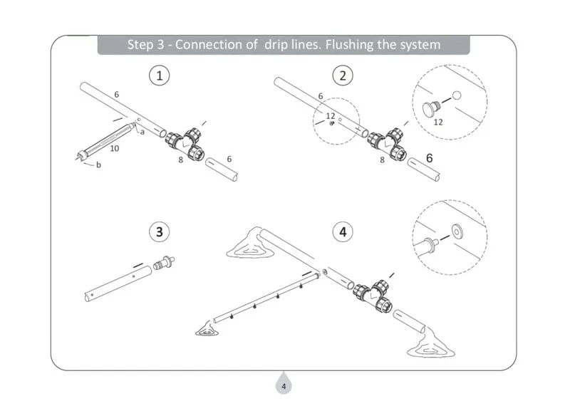 Các bước nối dây nhánh (Nguồn: Sưu tầm)