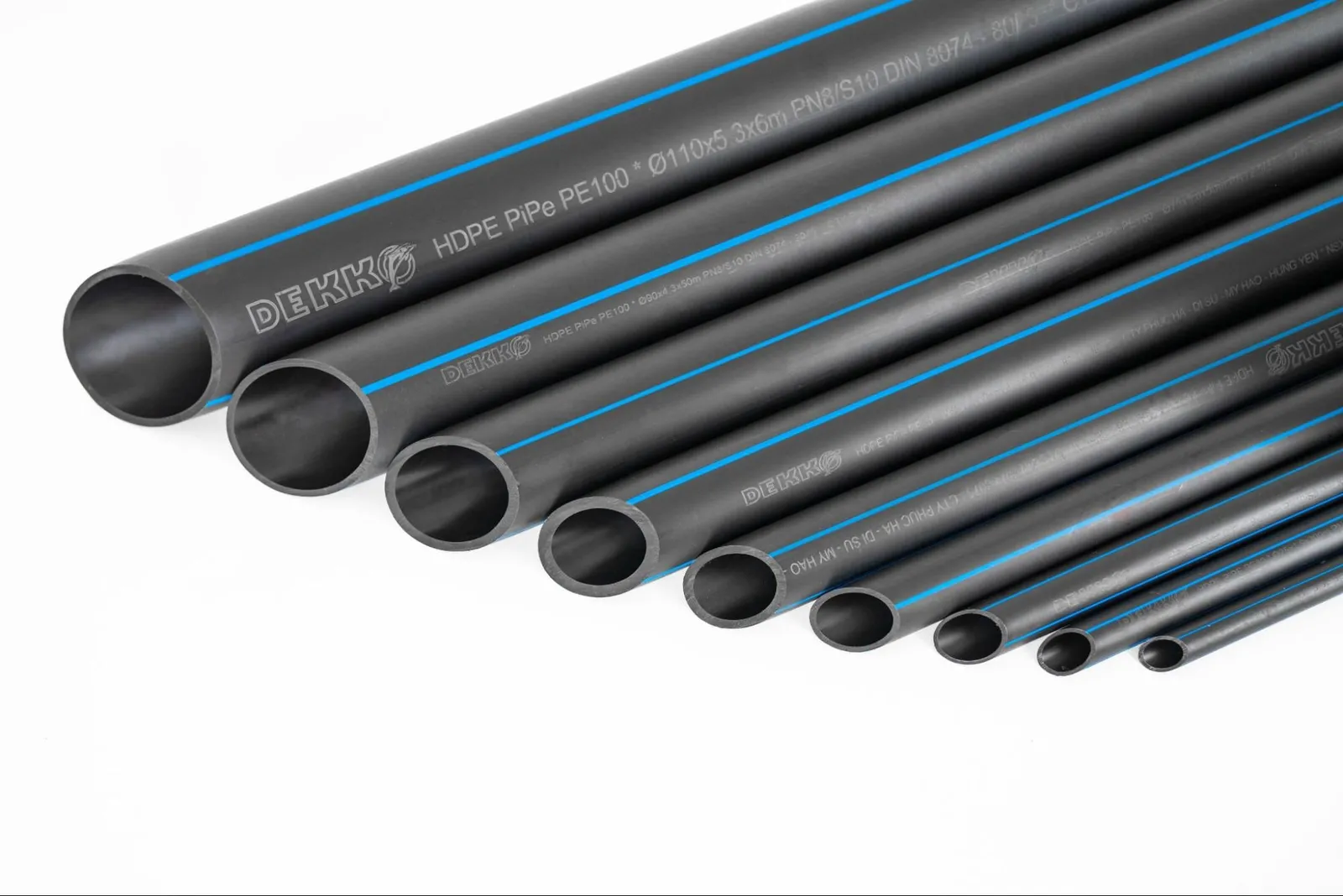 Các loại ống HDPE phổ biến được ưa chuộng hiện nay