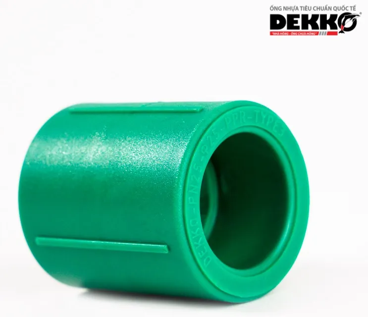 Măng sông nối thẳng PPR Dekko có độ bền cao