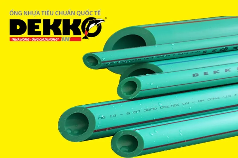 Ống PPR Dekko có độ bền và khả năng chống chịu tốt 