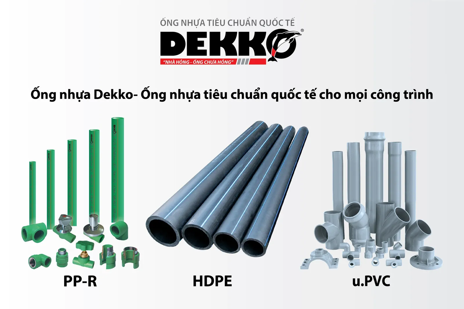 Tư vấn lựa chọn ống nhựa tốt nhất cho mọi công trình