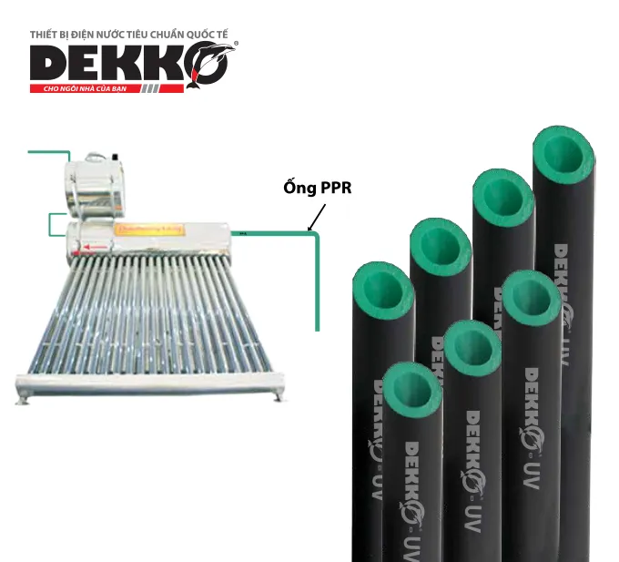 Ống nhựa chống tia cực tím Dekko được sử dụng cho nhiều mục đích khác nhau