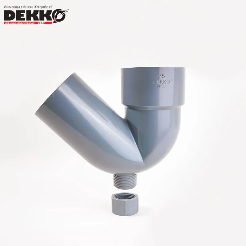 Xi phông (con thỏ) phụ kiện uPVC hệ inch